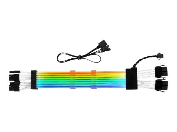 Sharkoon SHARK XTend 16 - Universale - Striscia LED - 0,3 m - 95 g - 8 pz