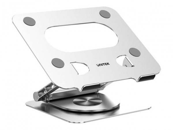 Unitek International Verstellbarer Laptop-Staender+ USB-C HDMI-Hub Unitek D1109B01 PD 100W