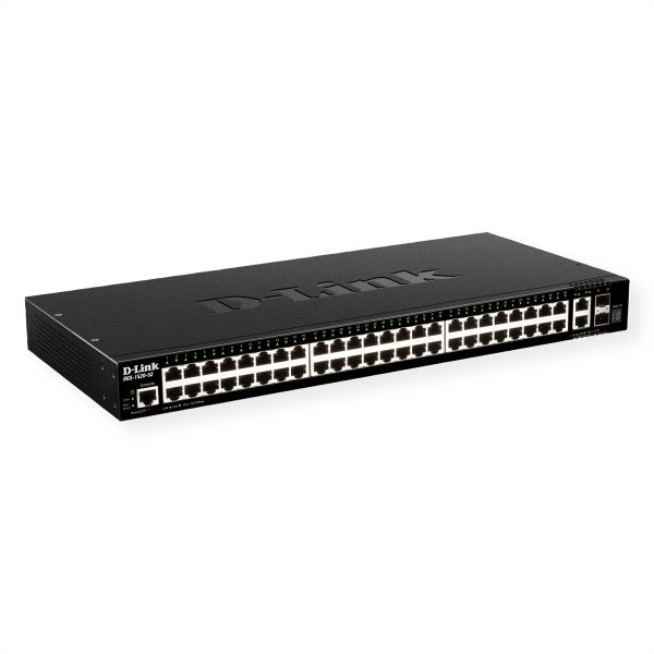 D-Link DGS-1520-52/E - Gestito - L3 - 10G Ethernet (100/1000/10000) - Montaggio rack - 1U