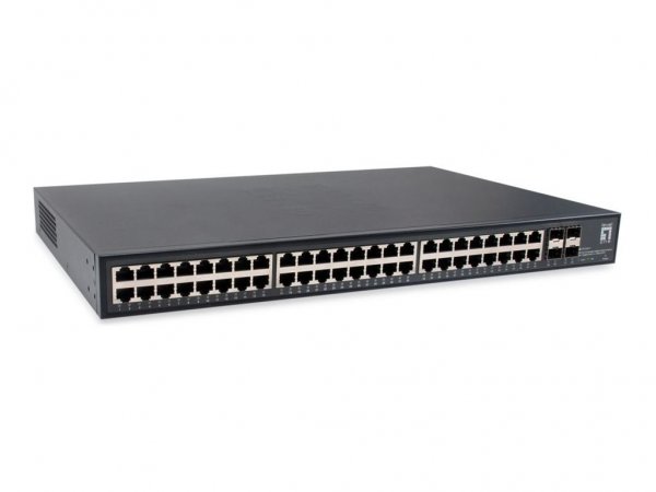 LevelOne GTU-5211 - Non gestito - Gigabit Ethernet (10/100/1000) - Full duplex - Montaggio rack