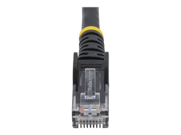 StarTech.com Black Gigabit Snagless RJ45 UTP Cat6 Patch Cable - Cord - Cat 6 - Cavo - Rete