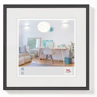 Walther Design KV330B - Cornice per foto singola - Plastica - Nero - Parete - 18 x 18 cm - Quadrato