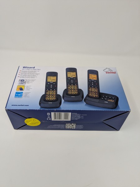 Switel DCT 59073 Trio Telefono Cordless con segreteria telefonica digitale e vivavoce 3 cornette