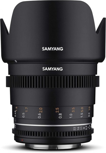 Samyang VDSLR 50mm T1.5 MK2 - Obiettivi per cinema - 9/6 - Canon EF