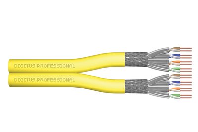 DIGITUS Cat 7a S/FTP Verlegekabel Duplex B2ca - Cavo di installazione - Rete