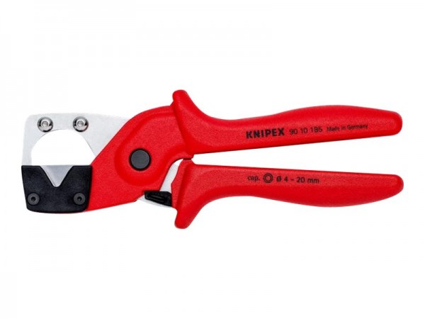 KNIPEX 90 10 185 - Tagliatubo - Acciaio - Plastica - Rosso - 4 mm - 185 mm