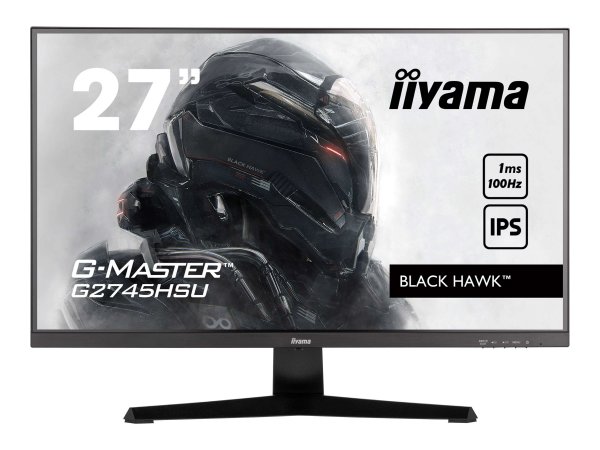 Iiyama 27" G2745HSU-B2 16 9 HDMI+DP+2xUSB IPS - Schermo piatto (tft/lcd) - 68,6 cm