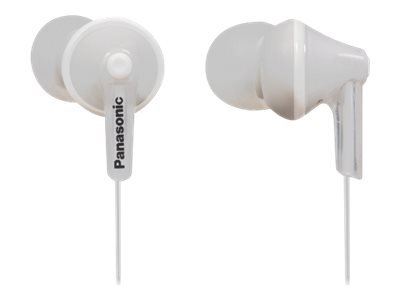 Panasonic RP-HJE125E-W - Cuffie - Auricolare - MUSICA - Bianco - 1,1 m - Cablato