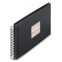 Hama Spiral-Album Fine-Art 50 schwarze Seiten New Black - Bürokleinmaterial