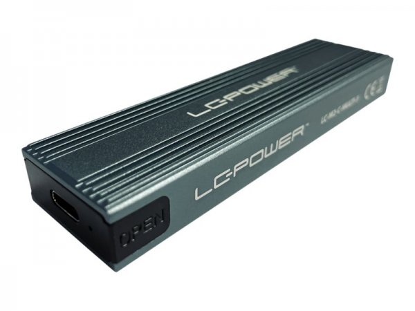 LC-Power M.2 LC-M2-C-Multi-3 USB3.2 M.2-Ssd-Gehäuse NVMe & SATA