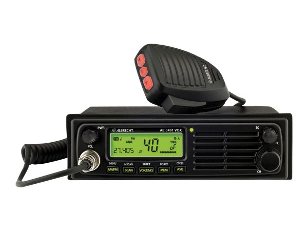 Albrecht CB Funkgerät AE 6491 VOX mit Freisprechfunktion