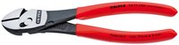 KNIPEX TwinForce - Pinze diagonali - Acciaio al cromo vanadio - Plastica - Rosso - 180 mm - 255 g