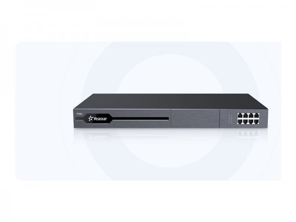 Yeastar P560 - Sistema IP PBX (privato e a commutazione di pacchetto) - 200 utente(i) - Nero - Gigab