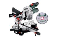Metabo KGS 216 M SET - Doppio smusso - 5000 Giri/min - 3750 Giri/min - 47° - 2° - 215 x 40 mm