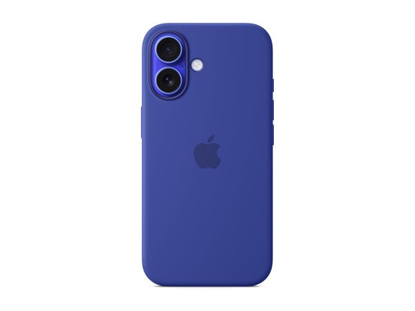Apple iPhone 16 Silikon Case - mit MagSafe– Ultramarin