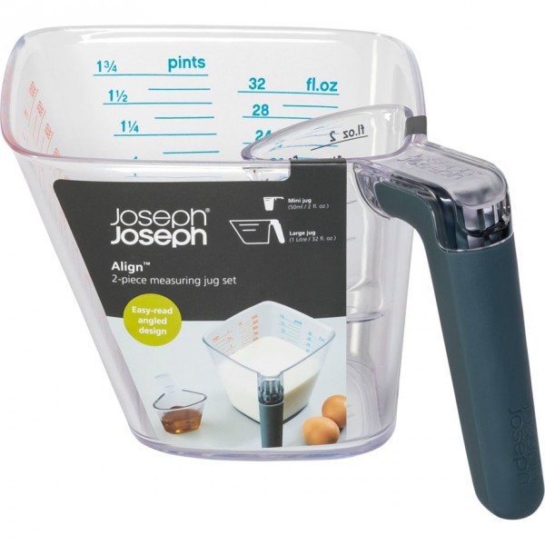 Joseph Joseph Align grau 2-tlg. Messbecher-Set