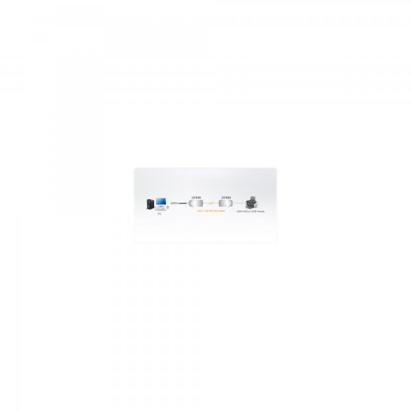ATEN UCE60 USB Extender USB-Verlängerung bis - Cavo - Digitale/dati