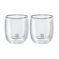Zwilling 39500-075 - Trasparente - Vetro borosilicato - Rotondo - 2 pz - Chiara - 80 ml