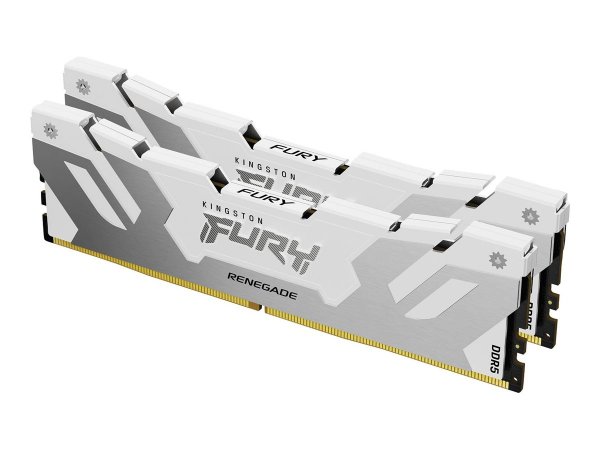 Kingston FURY 32GB 8000MT/s DDR5 CL38 DIMM (Kit da 2) Renegade White XMP - 32 GB - 2 x 16 GB - DDR5
