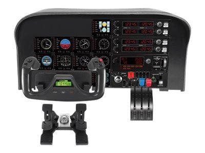 Logitech G Flight Throttle Quadrant - Joystick - 6 tasti