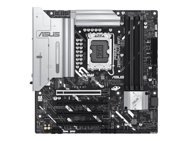 ASUS PRIME Z890M-PLUS WIFI, Intel, LGA 1851 (Socket V1), Intel Core Ultra (Series 2), LGA 1851, DDR5