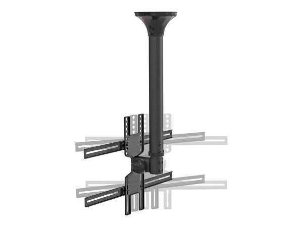 Neomounts FPMA-C400BLACK Supporto monitor/TV a soffitto 32-60" - alt. 64-104 cm - 200 x 200 mm - 600