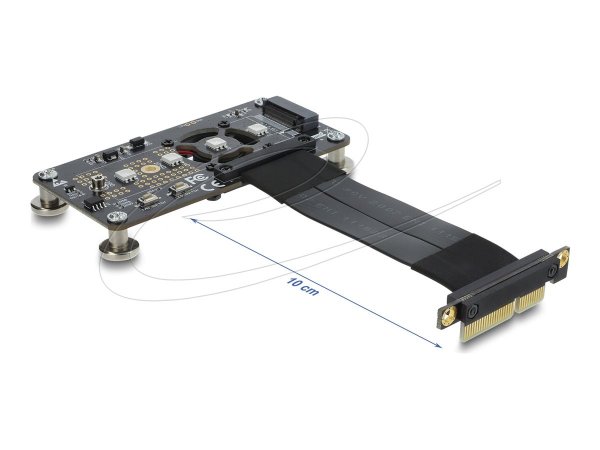 Delock PCI Express 3.0x4> M.2 Key M Adapter 10cm