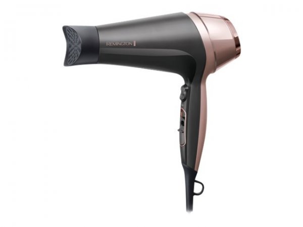Remington D5706 - dC - 90 m³/h - Nero - Oro rosa - Monocromatico - Anello di sospensione - 2200 W