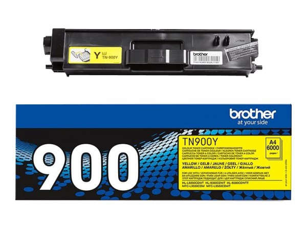 Brother TN900y - Gelb - Original - Tonerpatrone