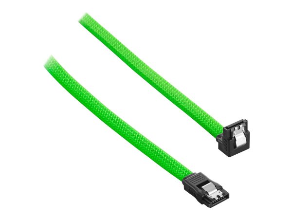 cablemod CM-CAB-RSAT-N30KLG-R - 0,3 m - SATA III - Femmina/Femmina - Verde - Dritto - Destra
