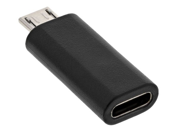 InLine Adattatore USB 2.0 - Micro-USB maschio a USB-C femmina