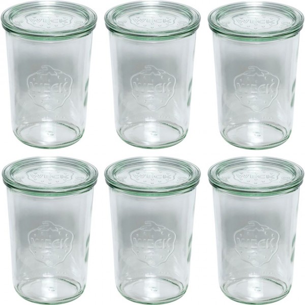 Weck Sturzglas 850ml 6er Pack