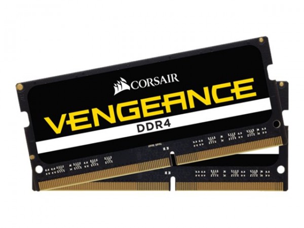 Corsair Vengeance - 32 GB - 2 x 16 GB - DDR4 - 2666 MHz - 260-pin SO-DIMM