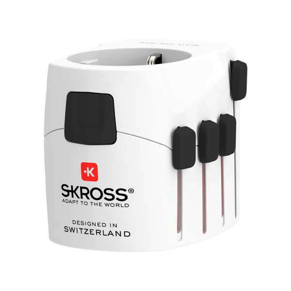 SKROSS Pro USB AC30PD White Retail inkl- EU AC30PD 30W - Skross PRO AC30PD White Retail World Reisea