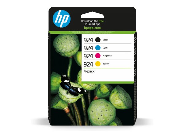 HP 924 Tinte Colorkit 4 6C3Z1NE - Originale - Cartuccia di inchiostro
