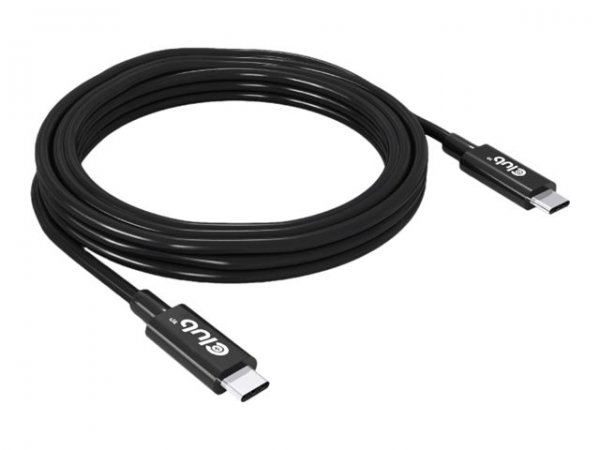 Club 3D CAC-1579 - 3 m - USB C - USB C - USB4 Gen 3x2 - 40 Gbit/s - Nero