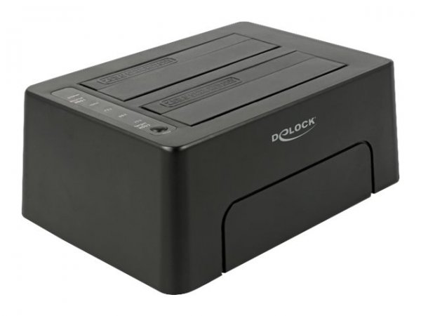 Delock 63957 - HDD - SSD - Serial ATA III - 2.5,3.5" - USB 3.2 Gen 2 (3.1 Gen 2) Type-C - 6 Gbit/s -