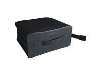 MEDIARANGE BOX95 - Custodia a borsellino - 400 dischi - Nero - Ecopelle - 120 mm - Nero
