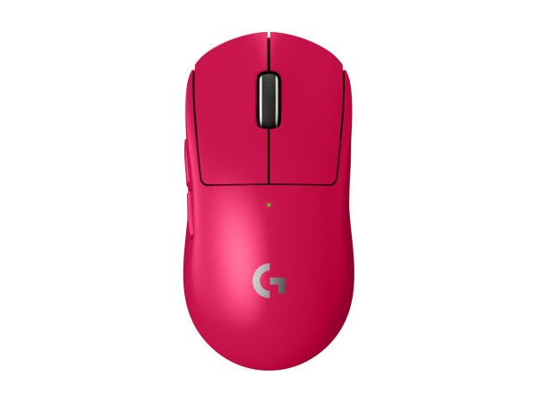 Logitech G PRO X SUPERLIGHT 2 - Mano destra - Ottico - RF Wireless - 32000 DPI - 0,5 ms - Rosa
