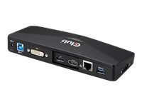 Club 3D CSV-3103D The Club 3D Universal USB 3.1 Gen 1 UHD 4K Docking station - Cablato - USB 3.2 Gen