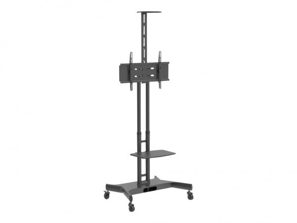 Hagor HP Twin Stand - Wagen - für LCD-Anzeige/Kamera - Schwarz - Bildschirmgröße: 81.3-139.7 cm (32"