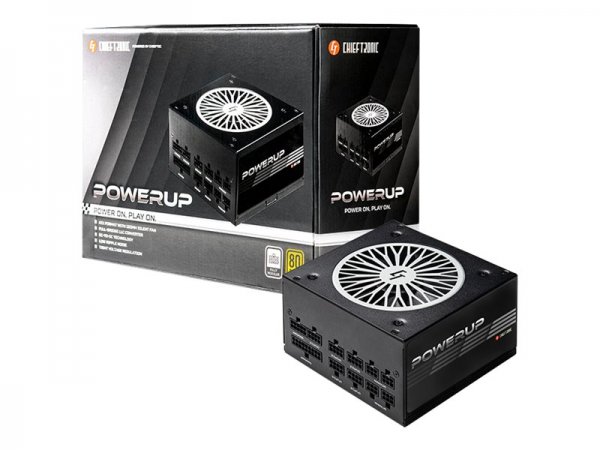 Chieftec PowerUp Chieftronic - 550 W - 100 - 240 V - 47 - 63 Hz - 8 A - Attivo - 100 W