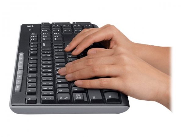 Logitech MK270 Wireless Combo - Tastatur-und-Maus-Set - Tastiera - 1000 dpi