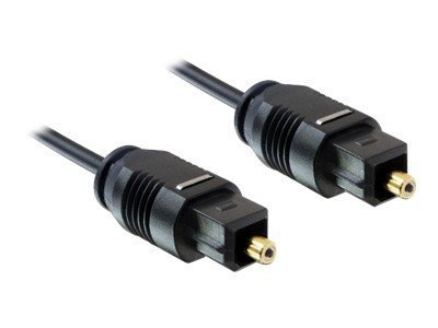 Delock 2m Toslink Standard - TOSLINK - Maschio - TOSLINK - Maschio - 2 m - Nero