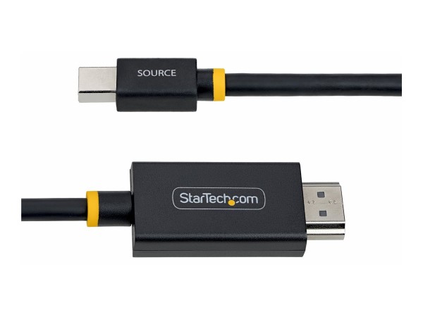 StarTech.com 3ft Mini DisplayPort to Hdmi Adapter Cable 4K 60Hz with HBR3/HDCP 2.3/DPCP MDP - Adatta