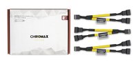 Noctua NA-SYC1 CHROMAX.YELLOW - Prolunga del cavo - Giallo - Femmina - Femmina - 115 mm - 3 pz