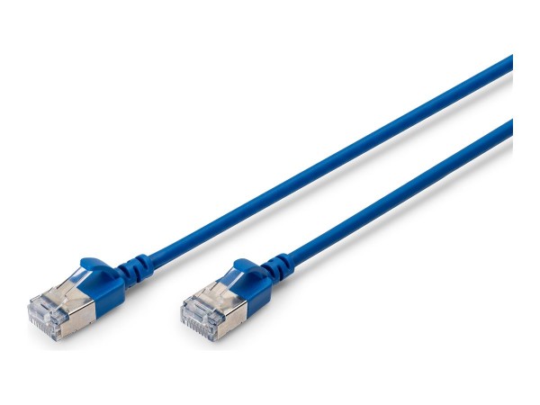 DIGITUS Cat 6a F-FTP Slim Patchkabel - Cavo - Rete