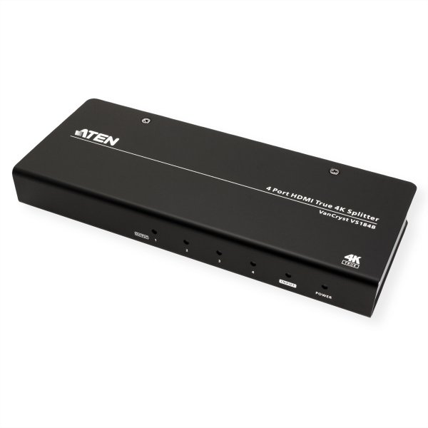 ATEN VS184B HDMI Splitter True 4K - Kvm switch - 4-port