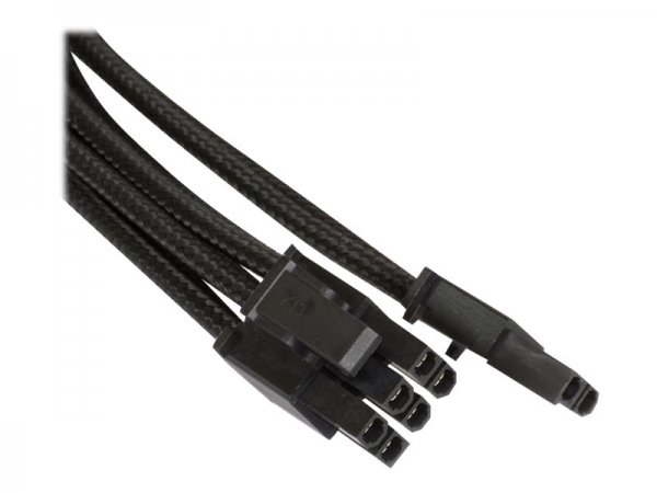 Phanteks PH-CB8V_BK - 0,5 m - PCI-E (6+2 pin) - PCI-E (8-pin) - Maschio - Femmina - Dritto
