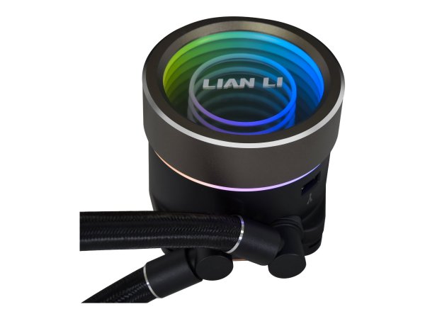 Lian Li GA II Trinity - Raffreddatore di liquidi tutto in uno - 12 cm - Nero